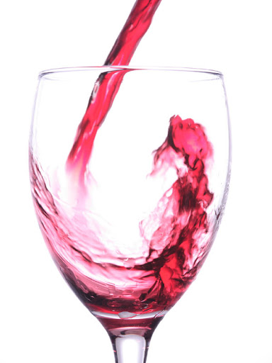 COPA DE VINO ROSADO